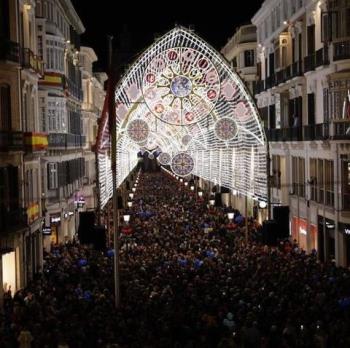 This is Malaga! Christmas time